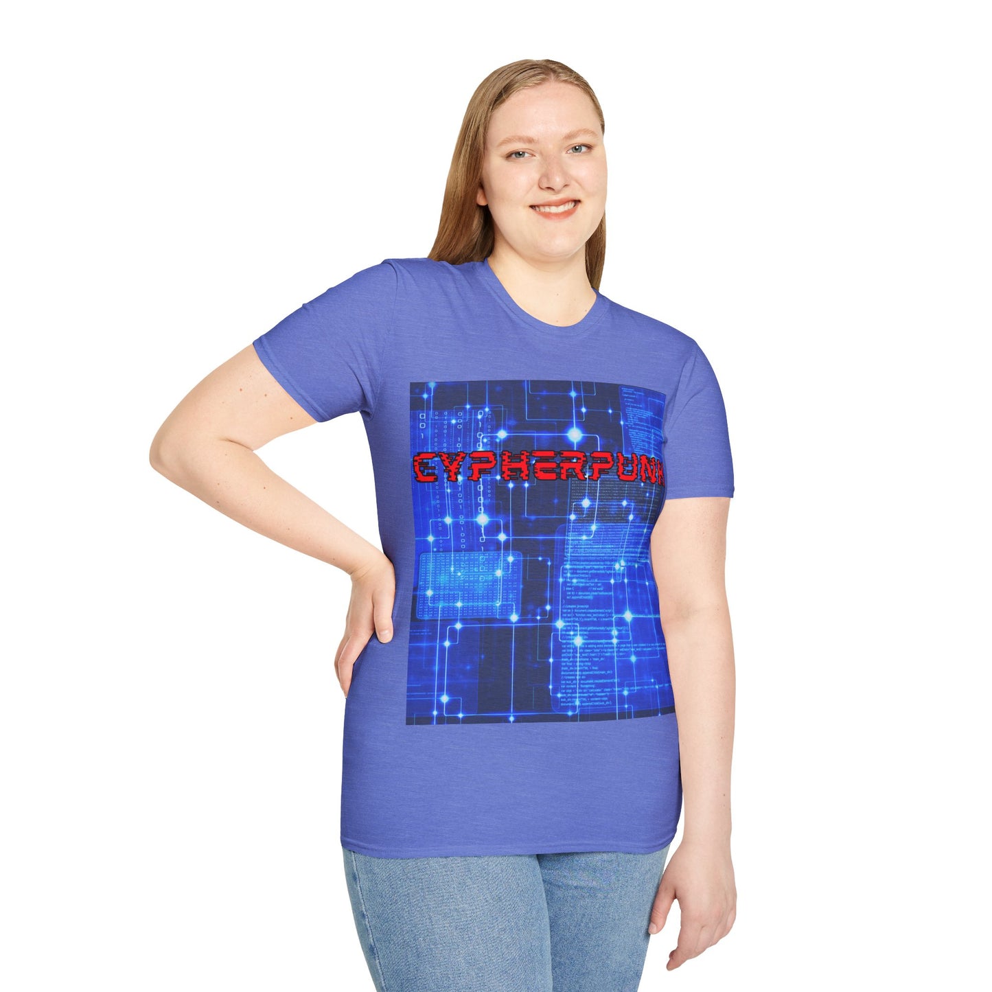 Cypherpunk Light colors Unisex T-Shirt by cypherpunkgear.com