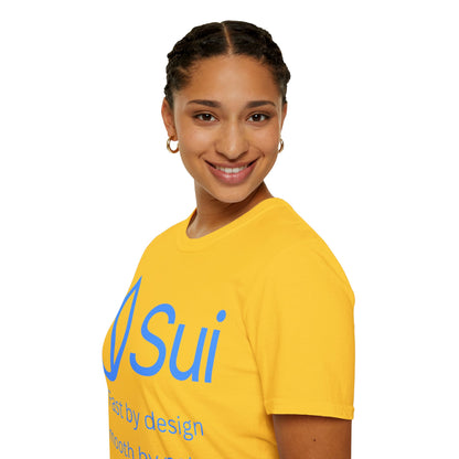 SUI Light colors Unisex T-Shirt by cypherpunkgear.com