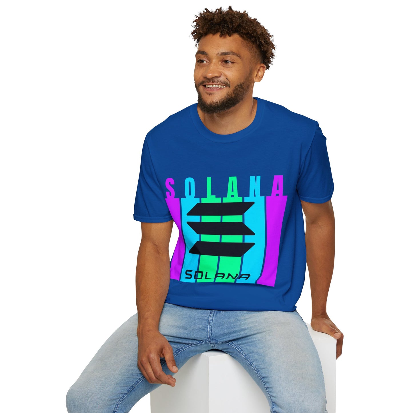 Solana (SOL) Freedom DKcolors Unisex T-Shirt by cypherpunkgear