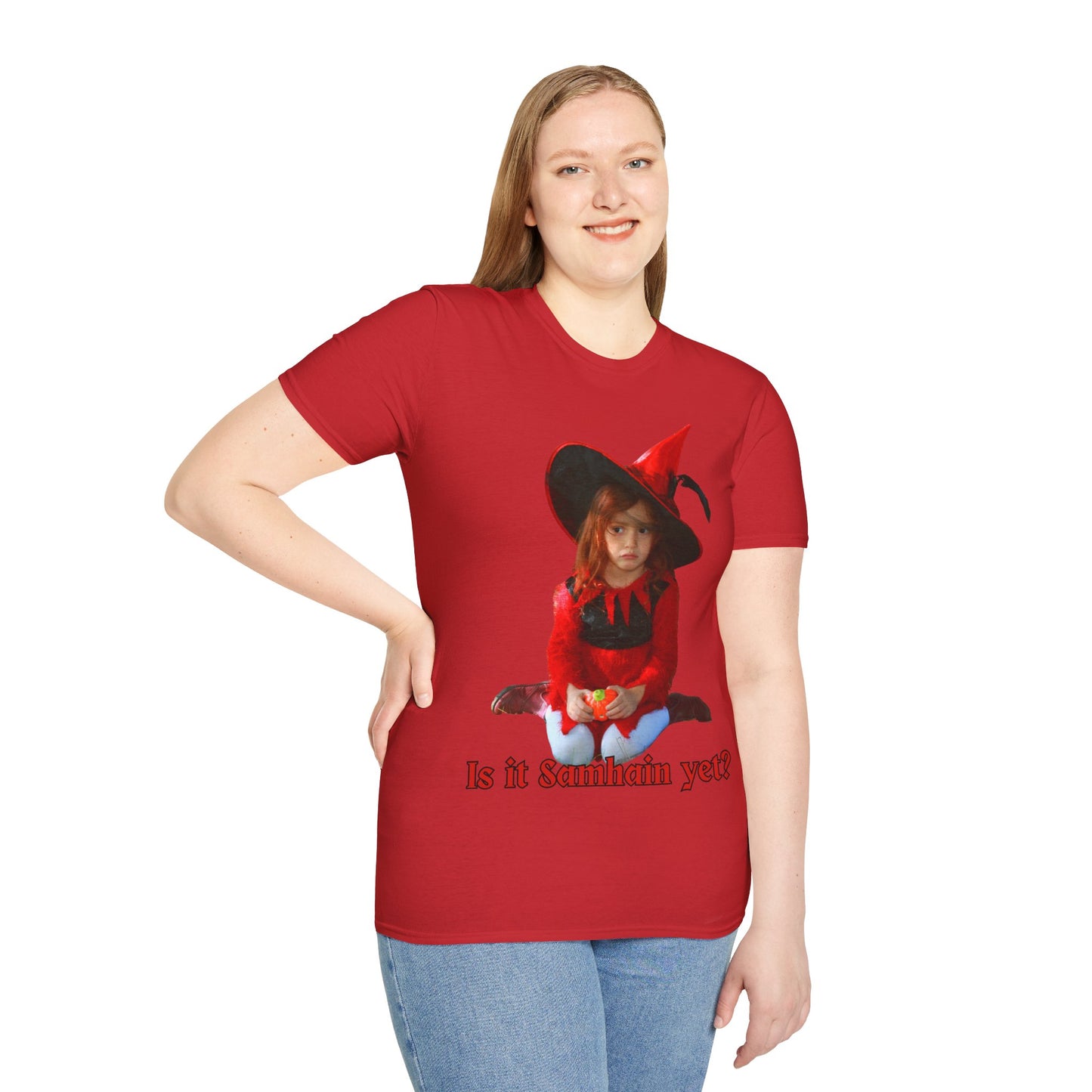 Is it Samhain yet? LTcolors Unisex T-Shirt by CreepyCrafts.boo