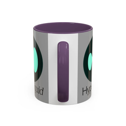Hyperliquid Black font Grey Accent Mug by cypherpunkgear.com