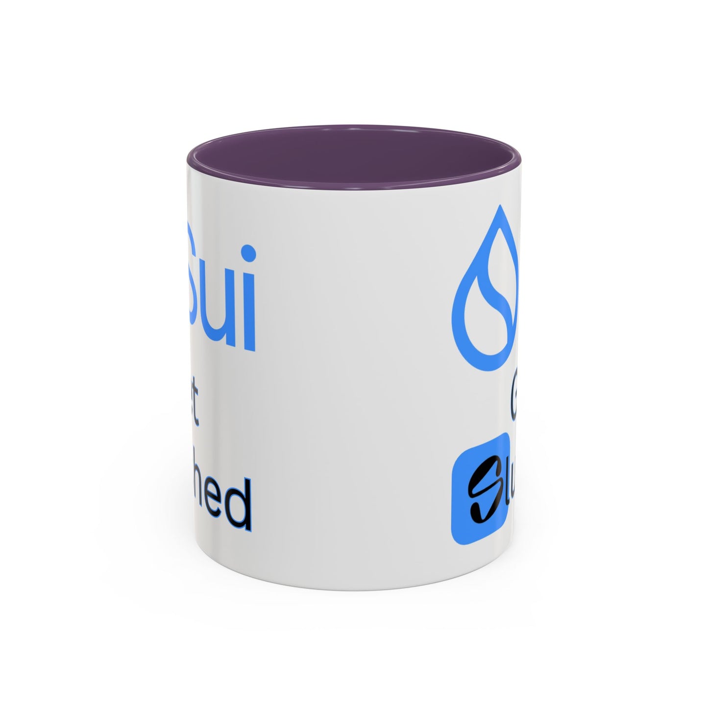 Sui: Get Slushed White Accent Mug by cypherpunkgear.com
