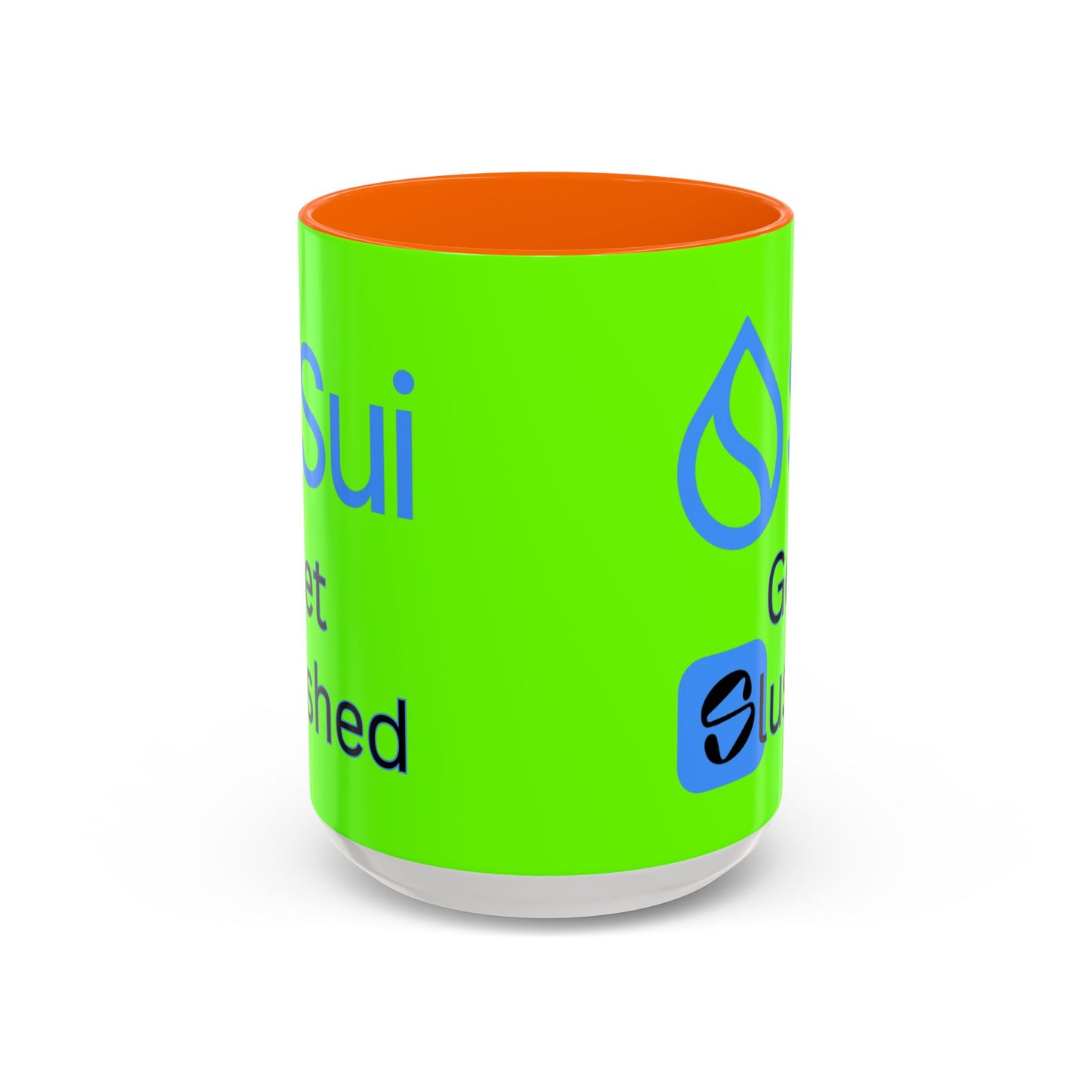 Sui: Get Slushed Green Accent Mug by cypherpunkgear.com