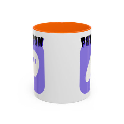 Phantom Hot Wallet White Accent Mug by cypherpunkgear.com