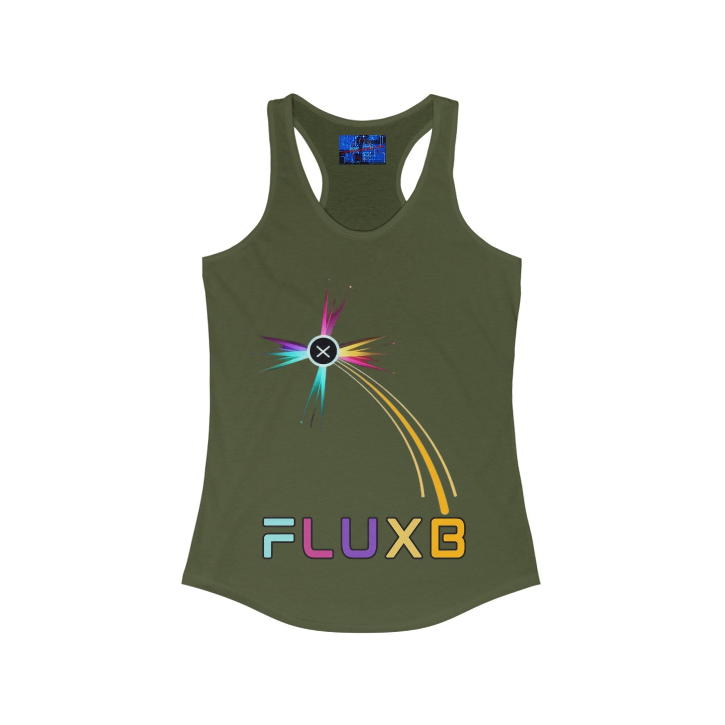 FluxBeam (FLUXB) Women's Racerback Tank Top by cypherpunkgear