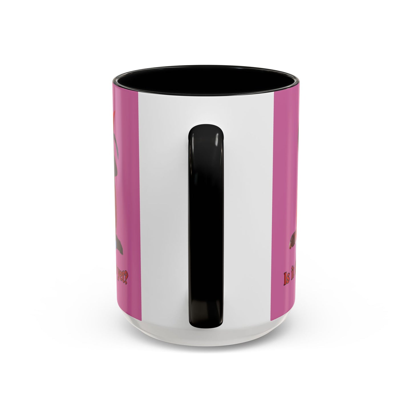 Is it Samhain yet? Pink Accent Mug by CreepyCrafts.boo