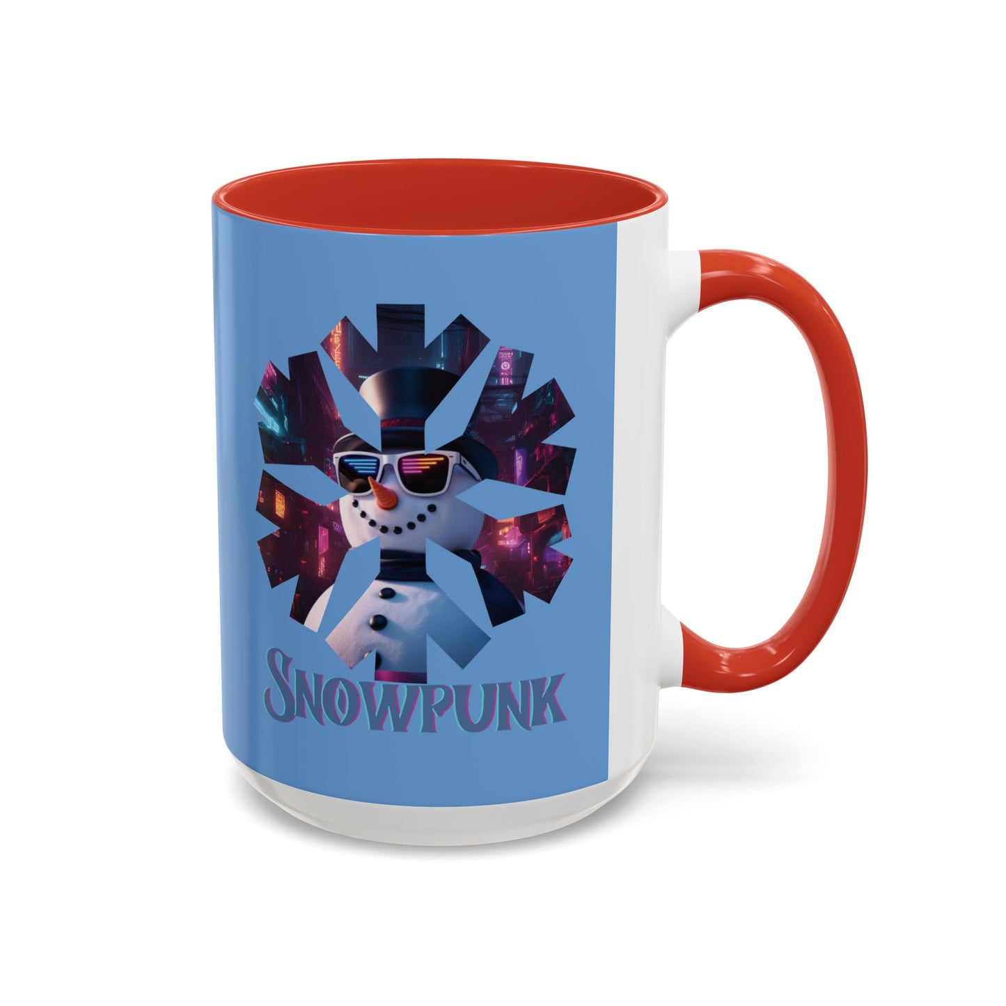 Snowpunk Accent Mug by cypherpunkgear.com