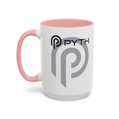 Pyth (PYTH) Accent Mug by cypherpunkgear.com