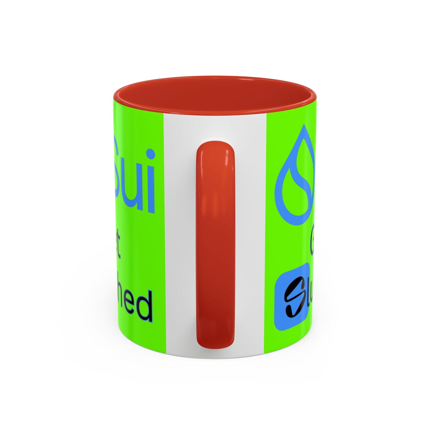 Sui: Get Slushed Green Accent Mug by cypherpunkgear.com