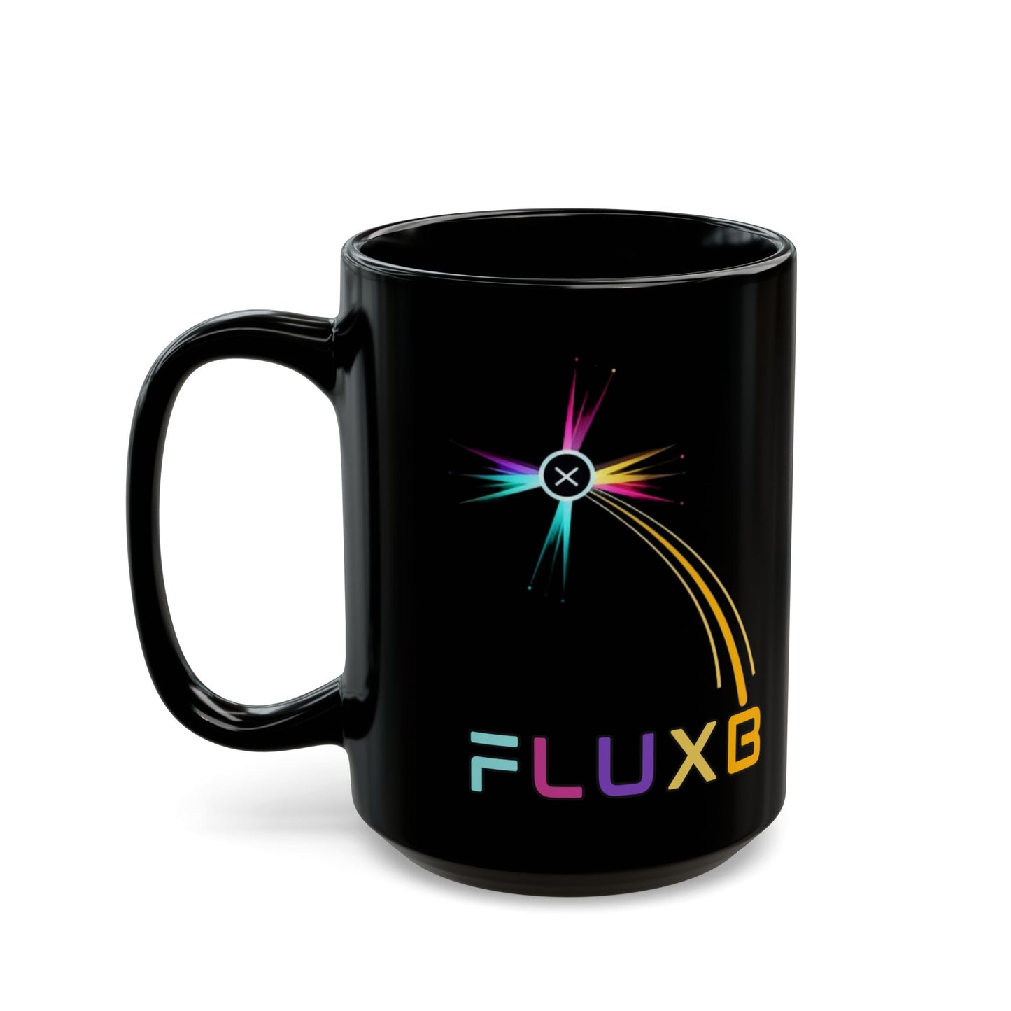 FluxBeam (FLUXB) Black Mug by cypherpunkgear.com