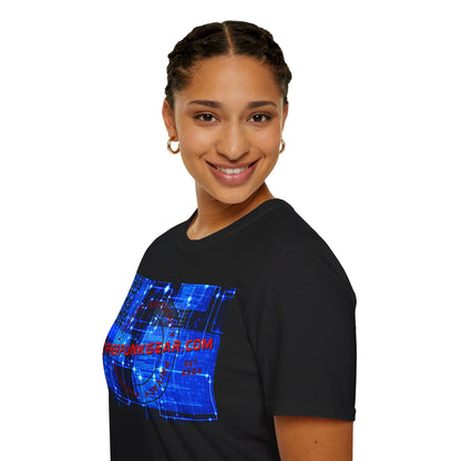 Cypherpunkgear.com logo Dark colors Unisex T-Shirt by cypherpunkgear.com