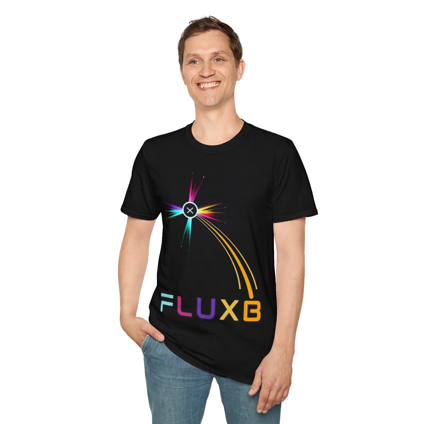 FluxBeam (FLUXB) DKcolors Unisex T-Shirt by cypherpunkgear