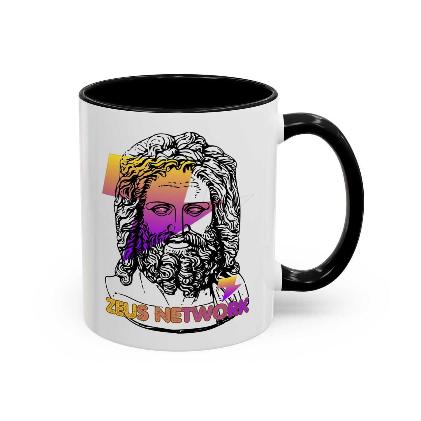 Zeus Network Accent Mug by cypherpunkgear.com
