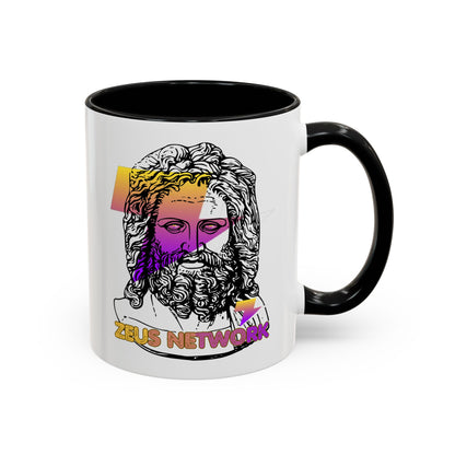 Zeus Network Accent Mug by cypherpunkgear.com