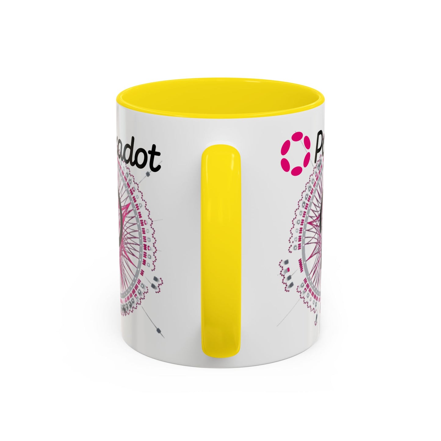 Polkadot (DOT) Accent Mug by cypherpunkgear.com