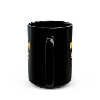 Bourbon makes it better Black Mug by cypherpunkgear.com