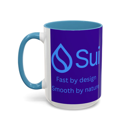 SUI Purple Accent Mug by cypherpunkgear.com