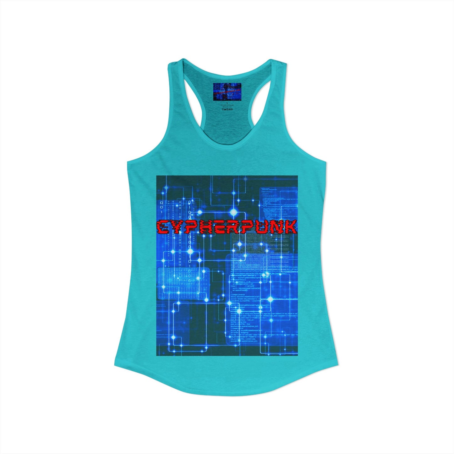 Cypherpunk Women's Racerback Tank Top by cypherpunkgear.com