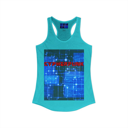 Cypherpunk Women's Racerback Tank Top by cypherpunkgear.com