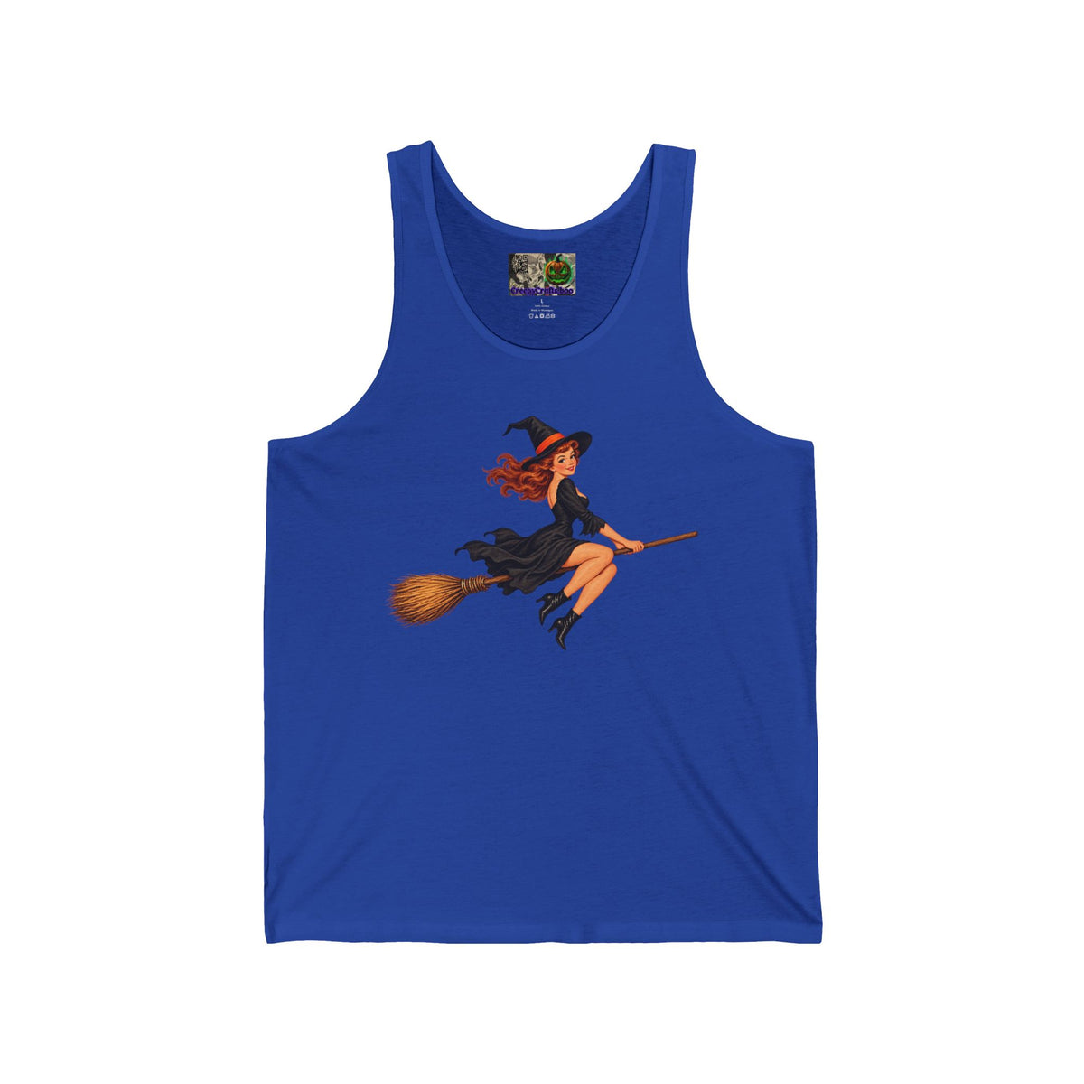 Hazel Hex Unisex Jersey Tank Top by CreepyCrafts.boo