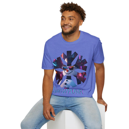 Snowpunk Light colors Unisex T-Shirt by cypherpunkgear.com