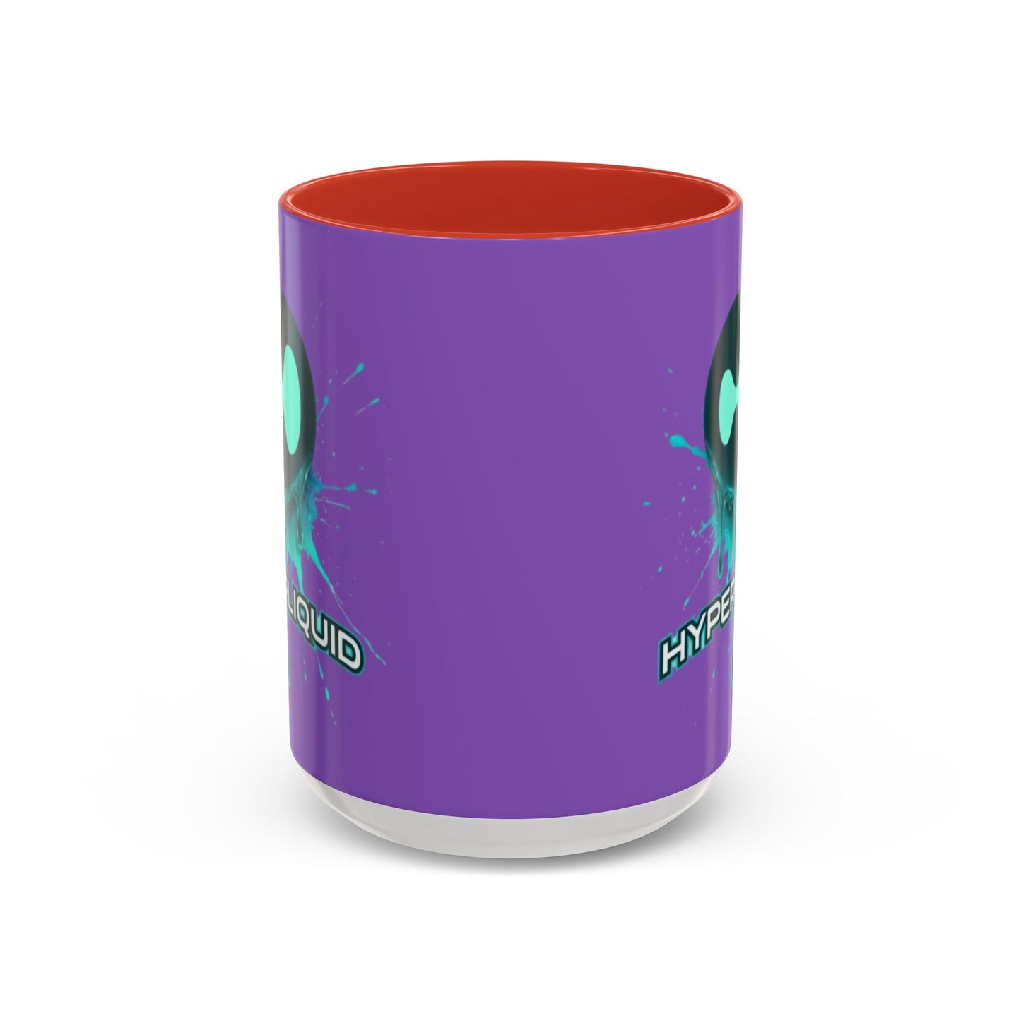 HYPE Drip Light Purple Accent Mug by cypherpunkgear.com