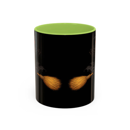 Velvet Vex Black Accent Mug by CreepyCrafts.boo