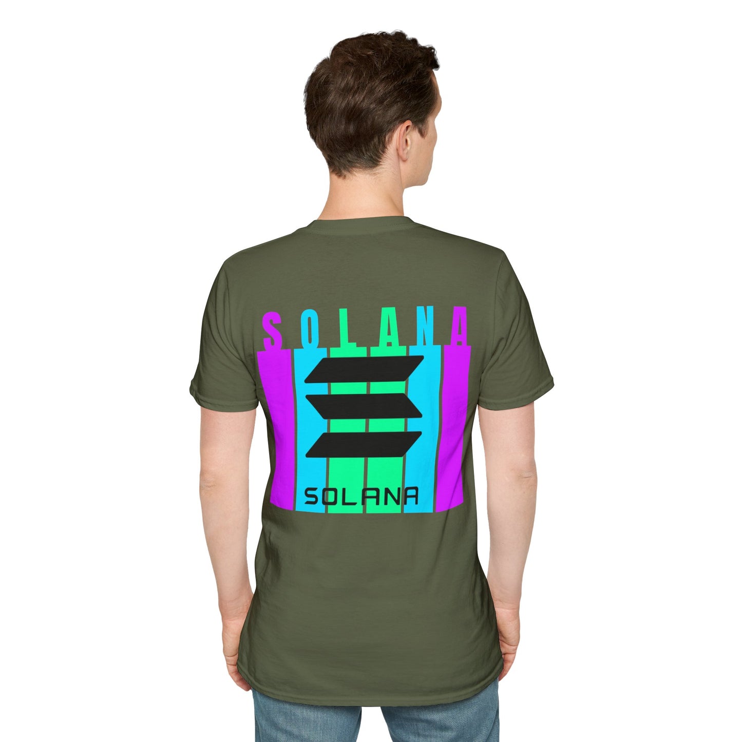 ¡Doble cara, Solana de cypherpunkgear! Camiseta unisex de estilo suave