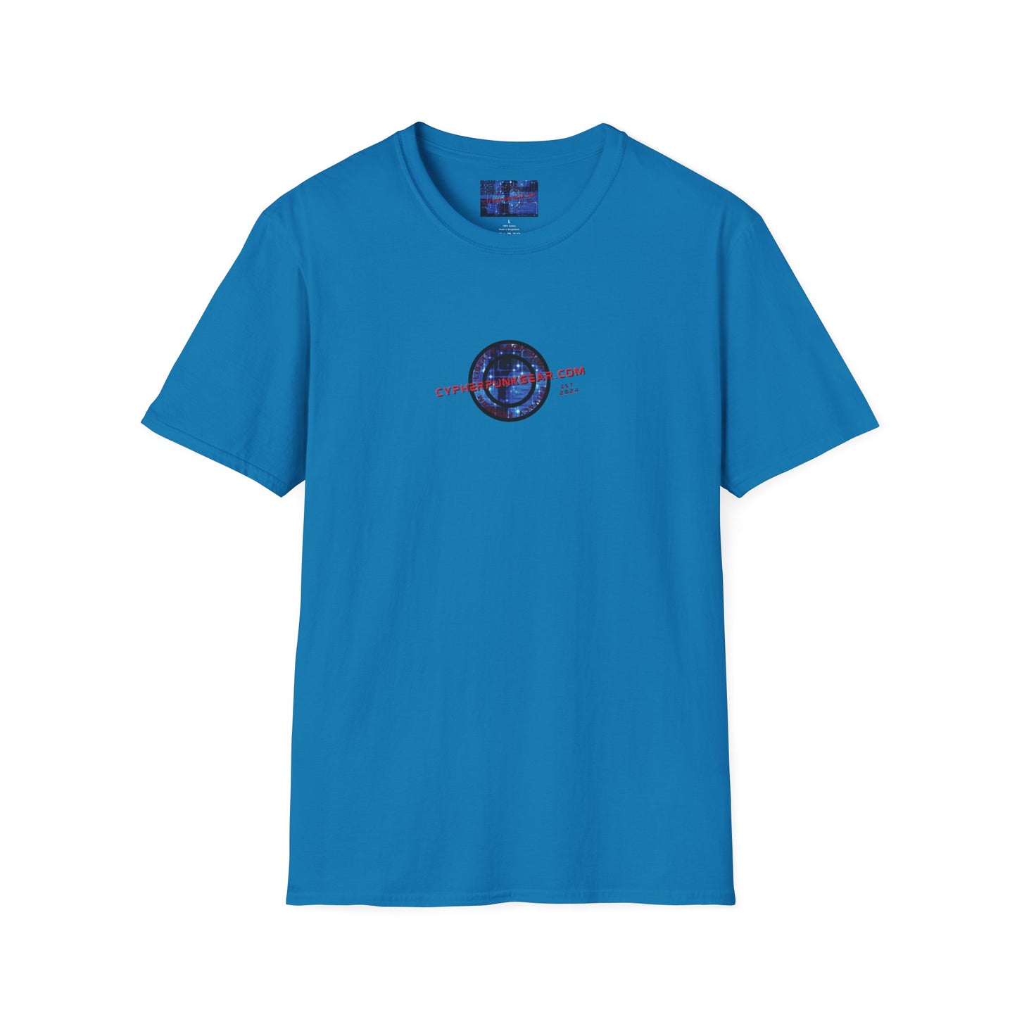 2-sided, cypherpunkgear.com logo Dark colors Unisex T-Shirt by cypherpunkgear.com