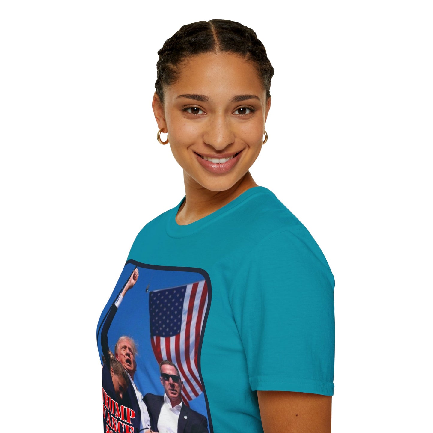 Trump and Vance 2024 DKcolors Unisex T-Shirt by cypherpunkgear