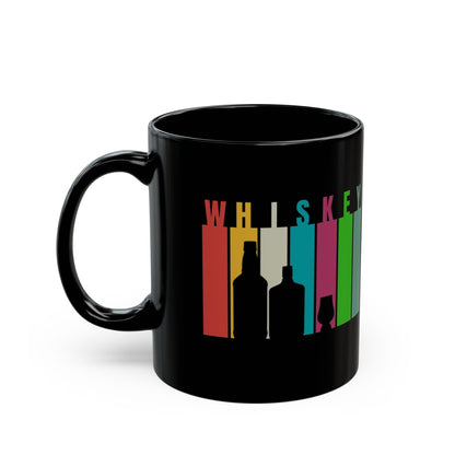 Whiskey spelled with an 'e' Black Mug by cypherpunkgear.com