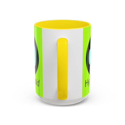 Hyperliquid Black font Green Accent Mug by cypherpunkgear.com