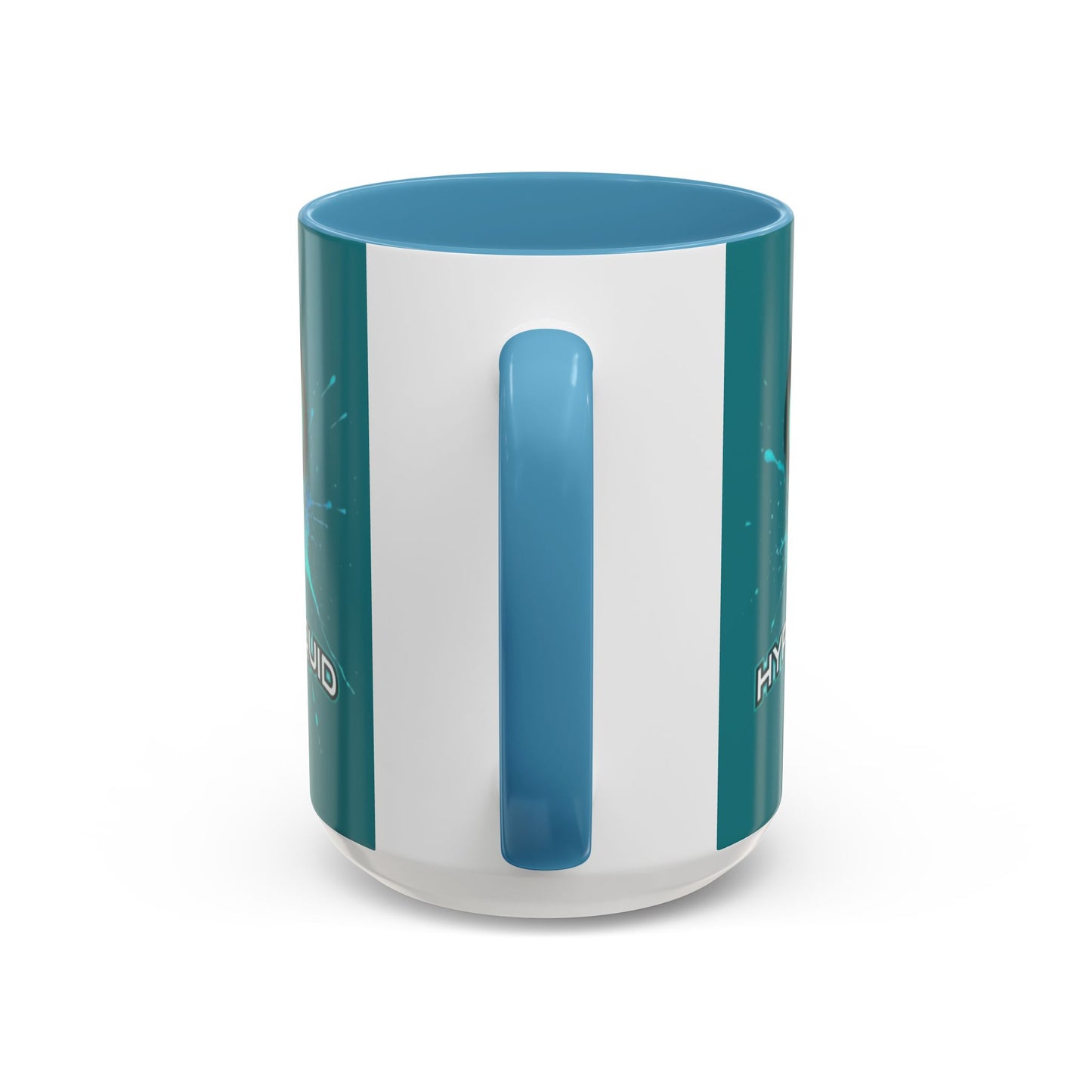 HYPE Drip Hyperliquid Accent Mug by cypherpunkgear.com