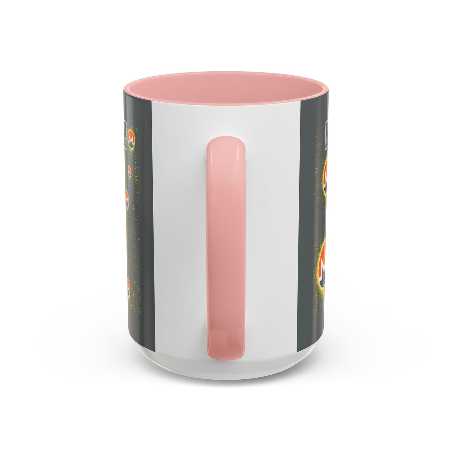 Monero (XMR) don't assume your freedoms are assured Grey Accent Mug by cypherpunkgear.com