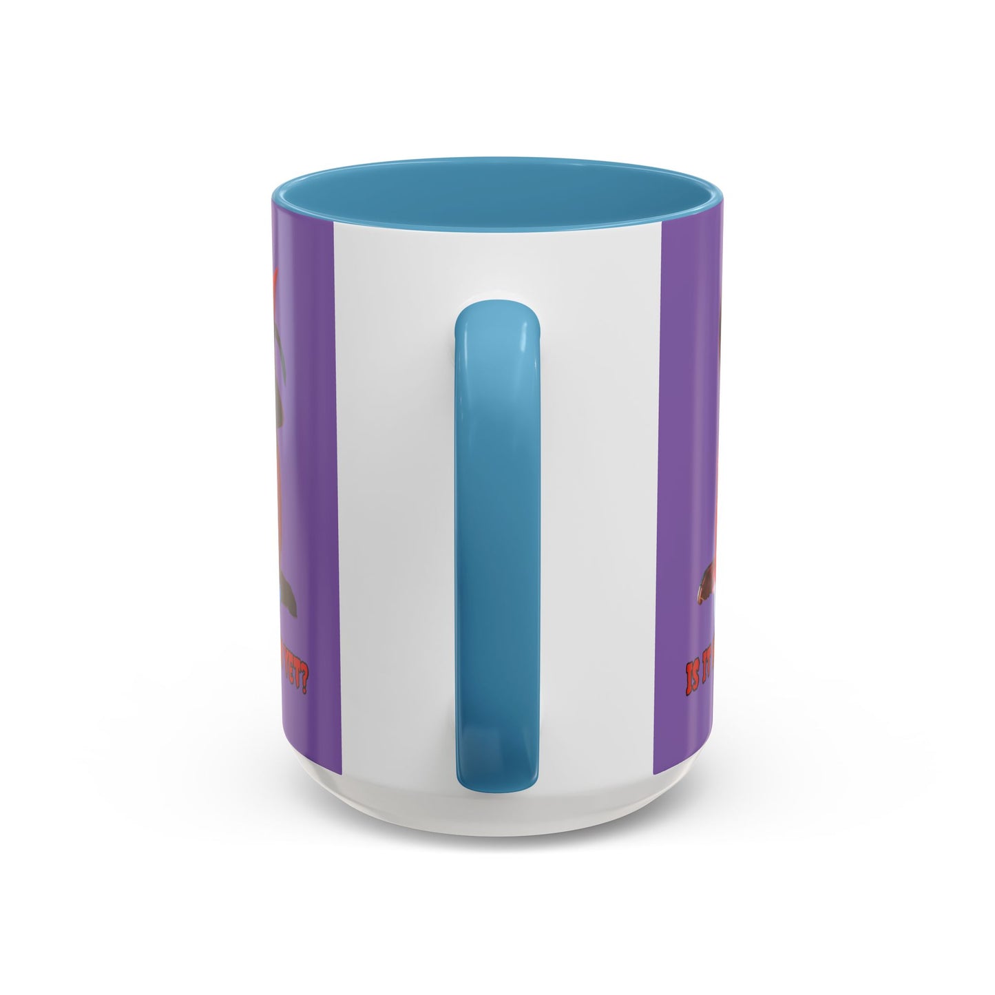 Is it Halloween yet? Light Purple Accent Mug by CreepyCrafts.boo