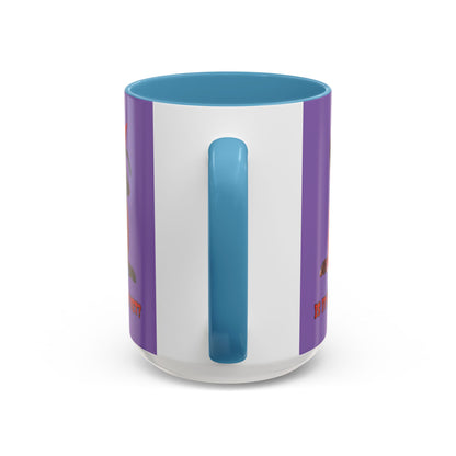 Is it Halloween yet? Light Purple Accent Mug by CreepyCrafts.boo