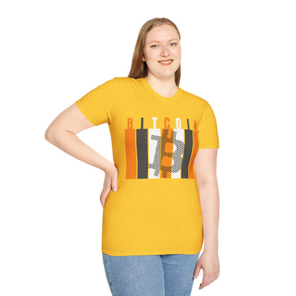 Bitcoin (BTC) Freedom Light colors Unisex T-Shirt by cypherpunkgear.com
