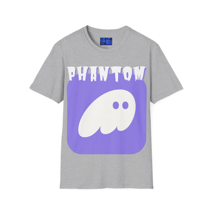 Phantom Hot Wallet Light colors Unisex T-Shirt by cypherpunkgear.com