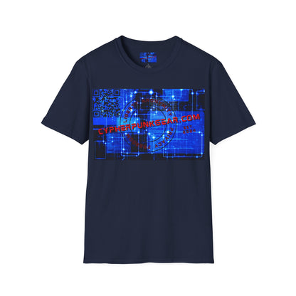 Cypherpunkgear.com logo Dark colors Unisex T-Shirt by cypherpunkgear.com