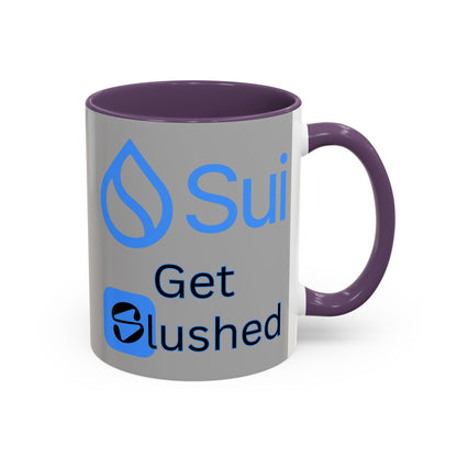 Sui: Get Slushed Grey Accent Mug by cypherpunkgear.com