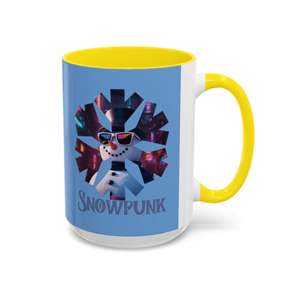 Snowpunk Accent Mug by cypherpunkgear.com