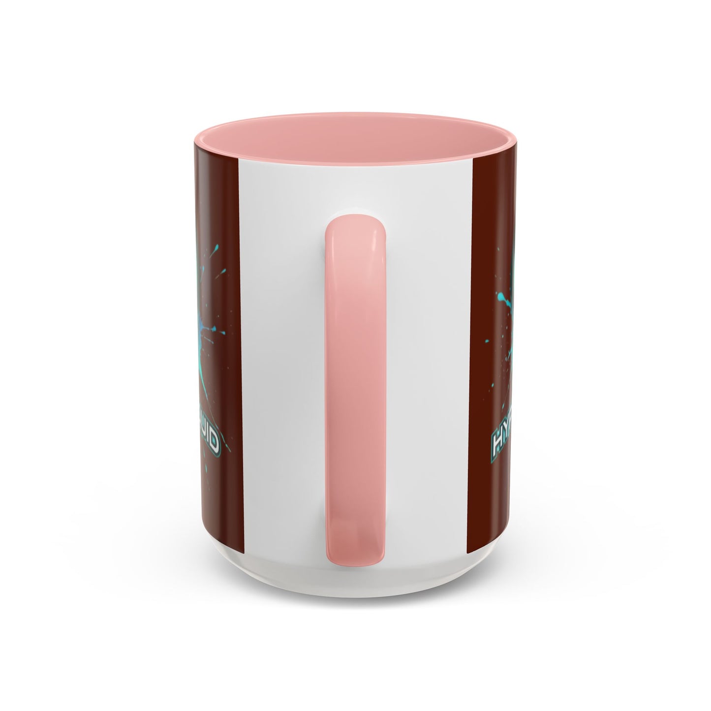 HYPE Drip Brown Accent Mug by cypherpunkgear.com