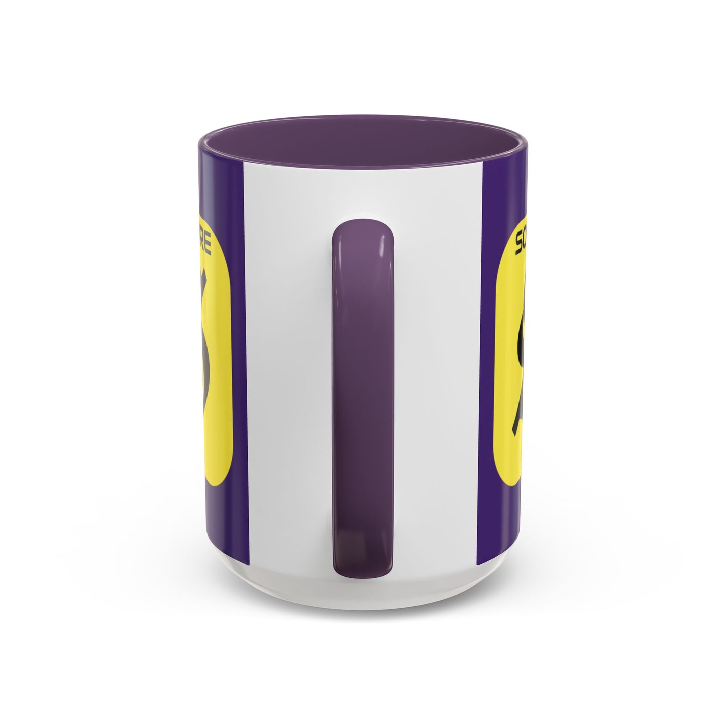SolflareLogo Purple Accent Mug by cypherpunkgear.com