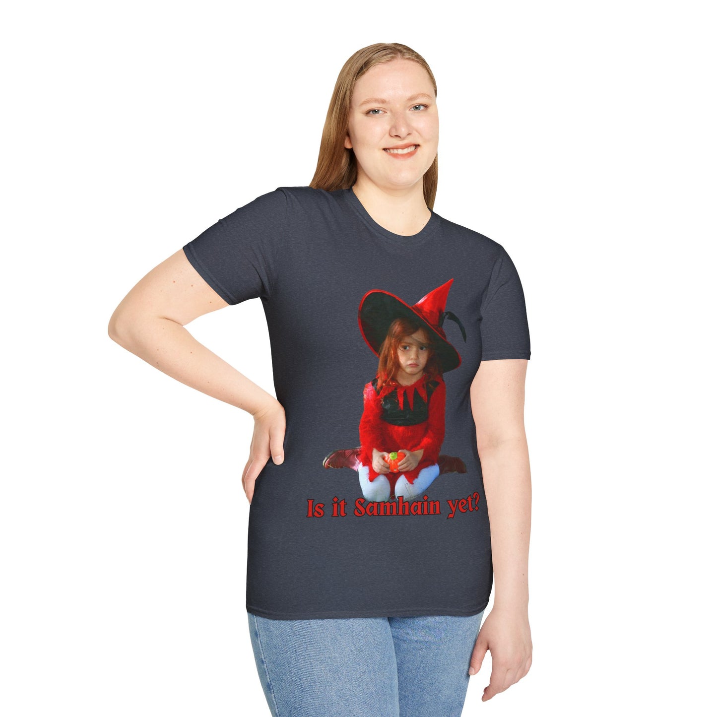 Is it Samhain yet? Dark colors Unisex T-Shirt by CreepyCrafts.boo