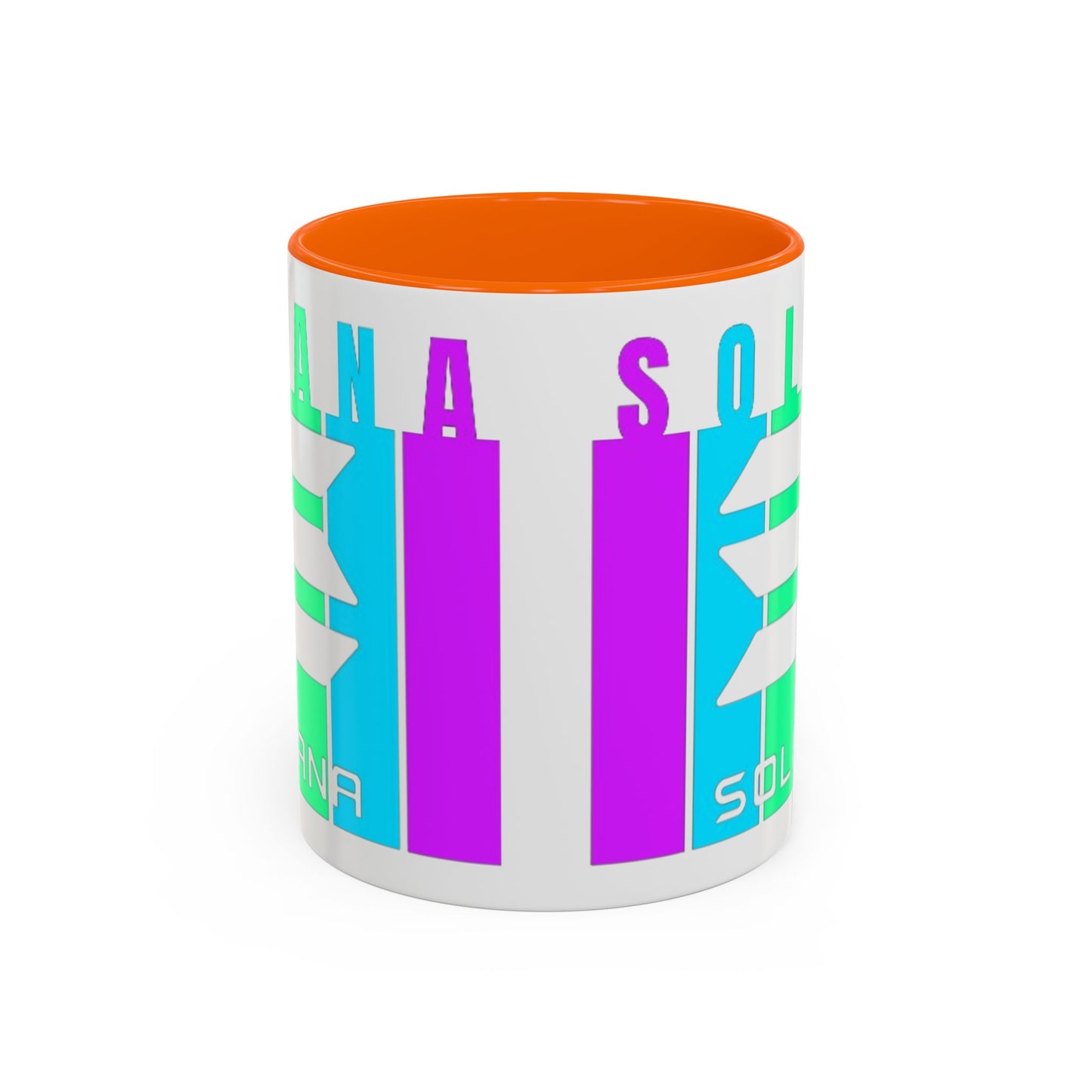 Solana (SOL) Freedom Accent Mug by cypherpunkgear.com
