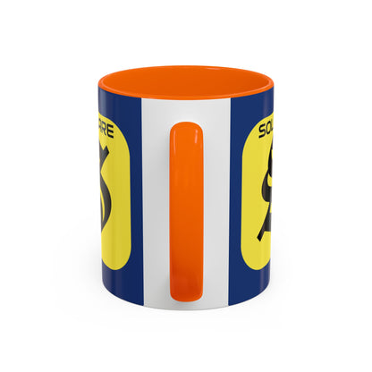 SolflareLogo Blue Accent Mug by cypherpunkgear.com