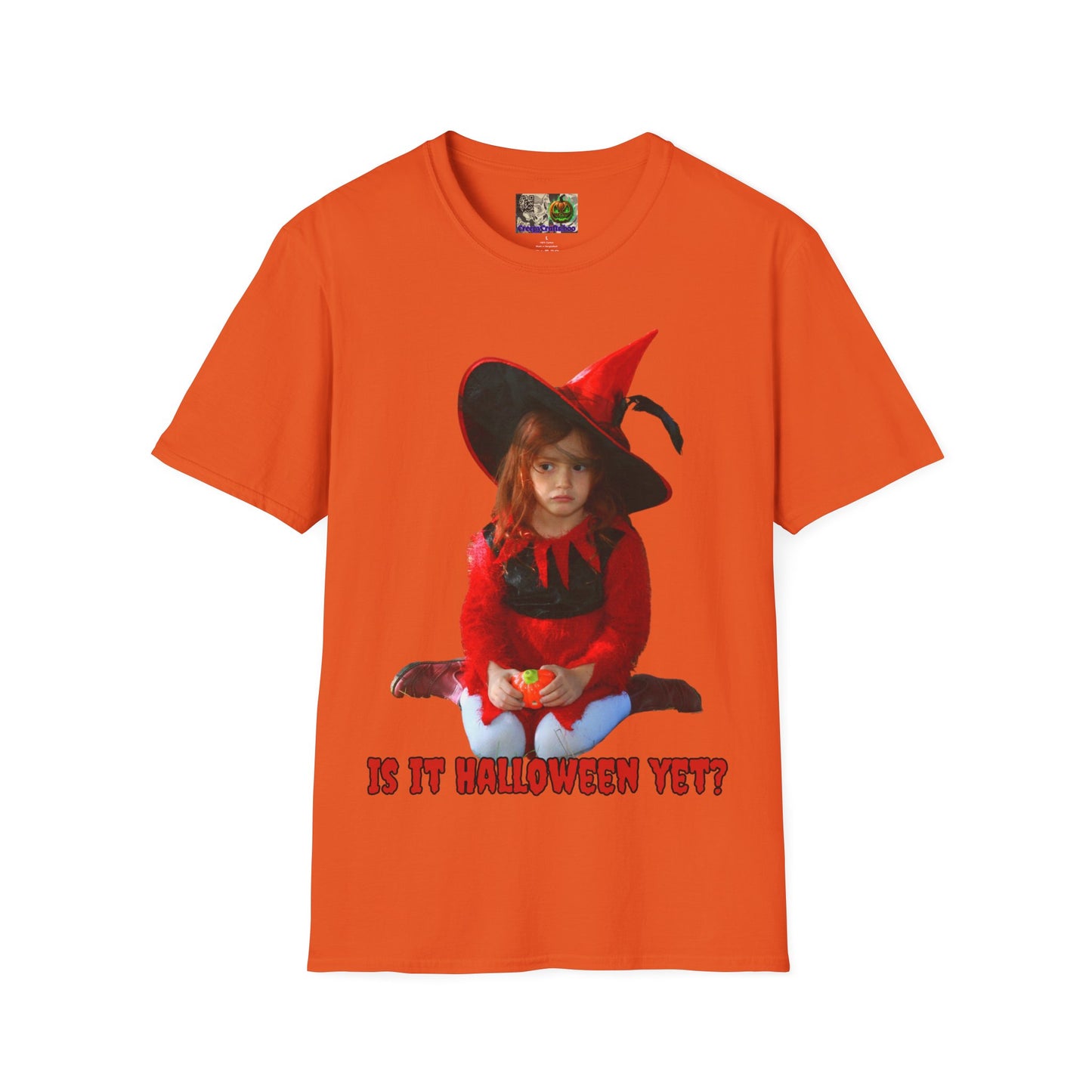 Is it Halloween yet? Light colors Unisex T-Shirt by CreepyCrafts.boo