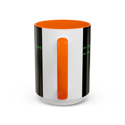 Sometimes I talk to myself - me: omg...same Black Accent Mug by cypherpunkgear.com