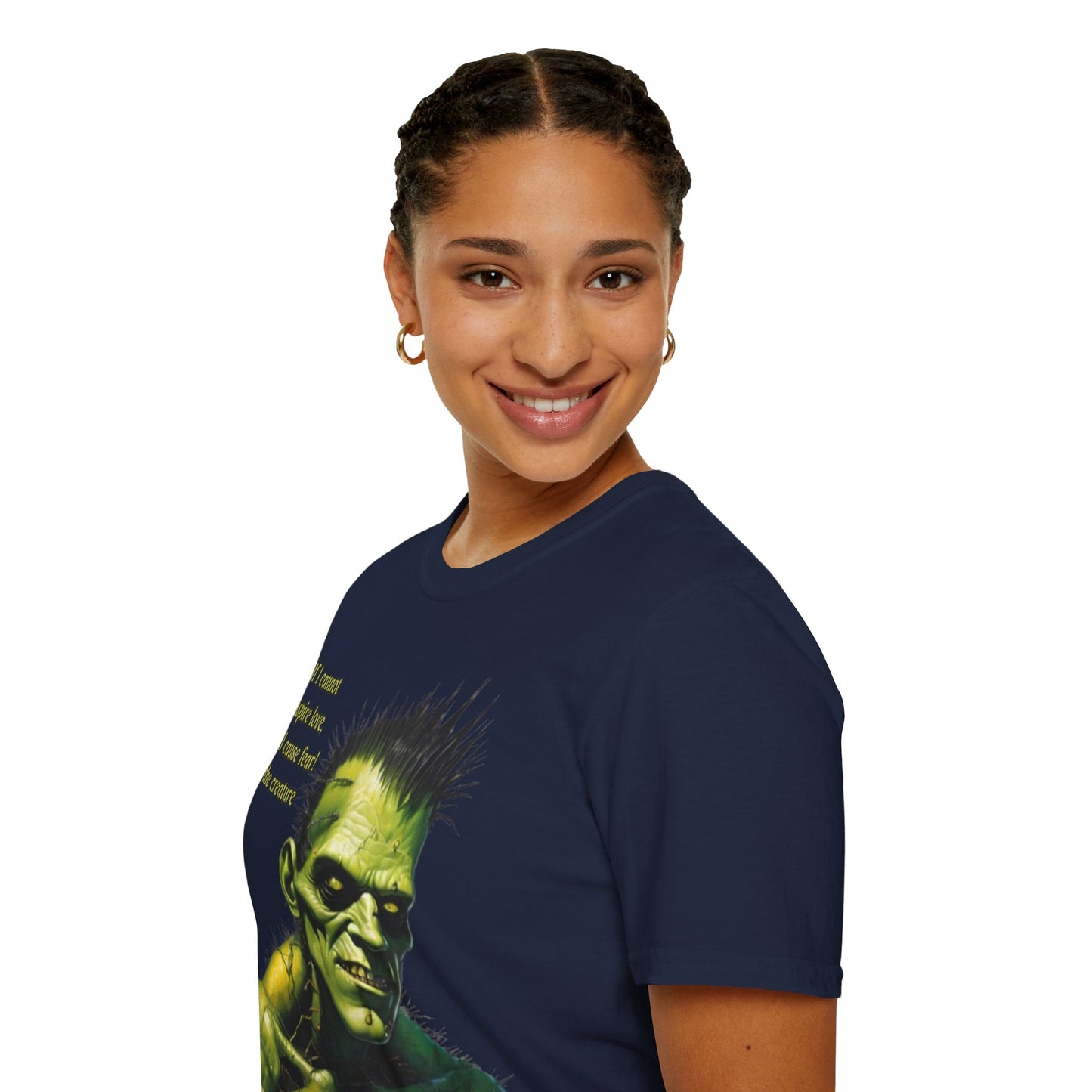Frankenstein's Creature Dark colors Unisex T-Shirt by CreepyCrafts.boo