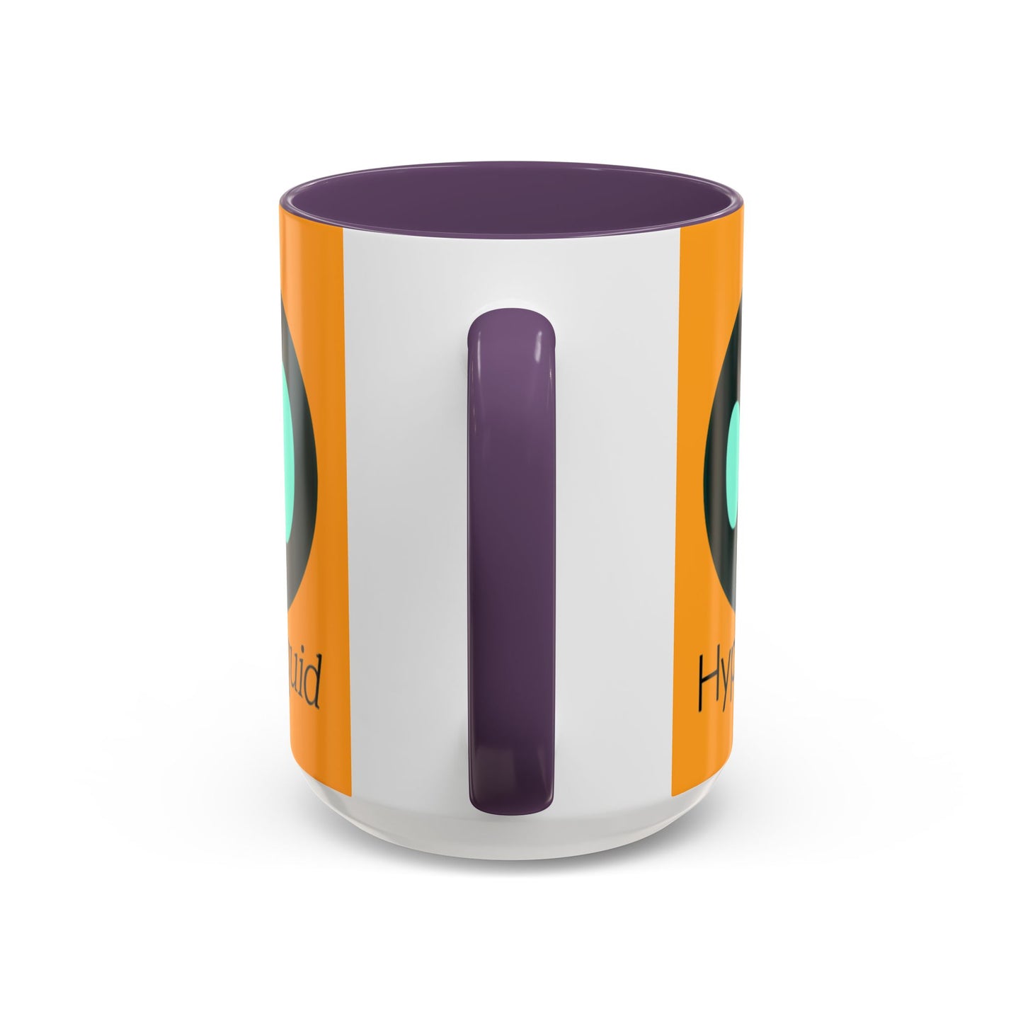 Hyperliquid Black font Orange Accent Mug by cypherpunkgear.com